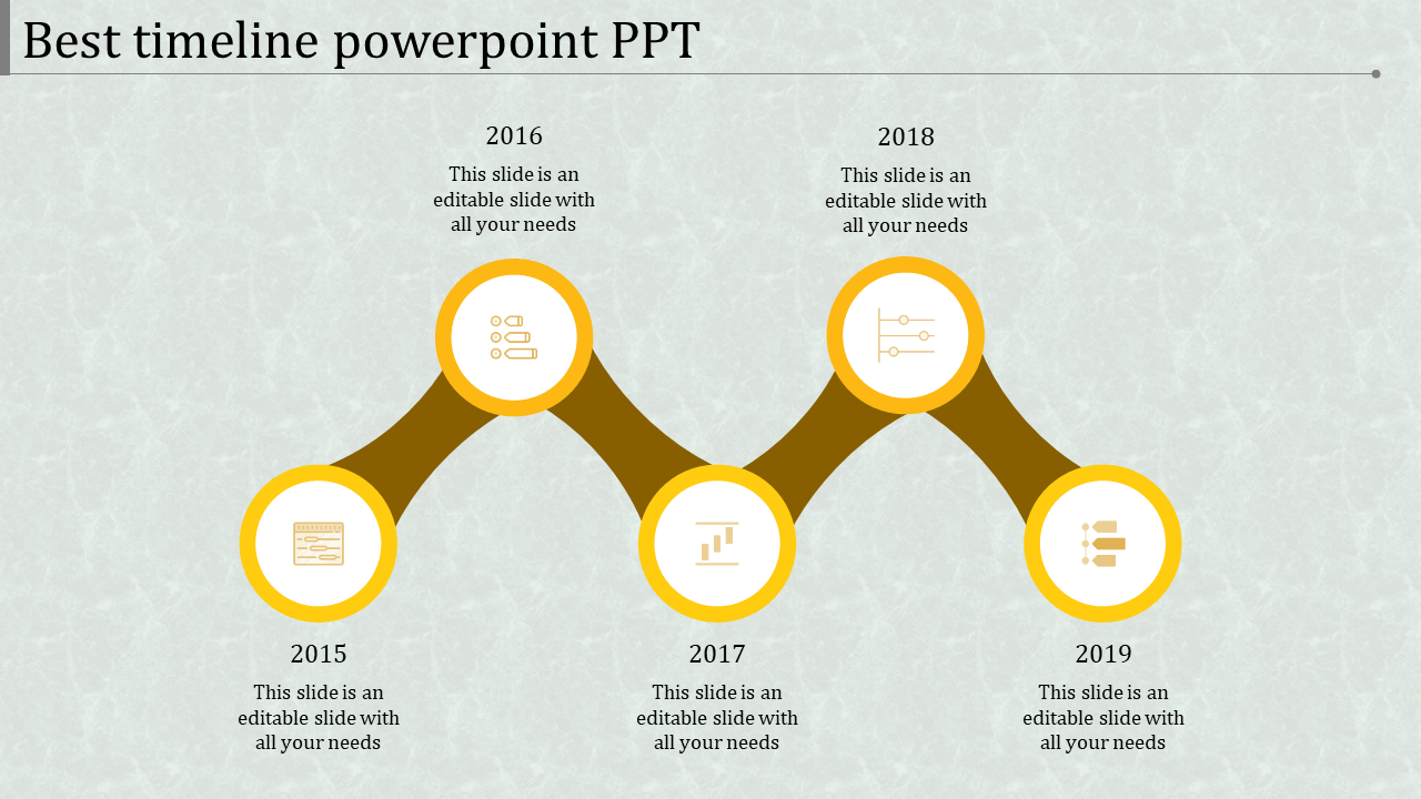 Timeline powerpoint ppt-Timeline powerpoint template-yellow